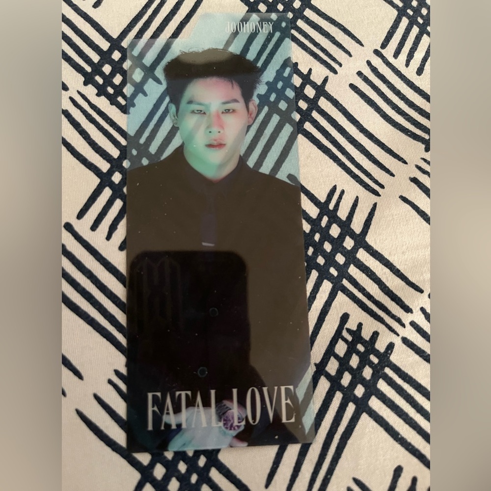 Monsta X- Jooheon Fatal Love Book Mark